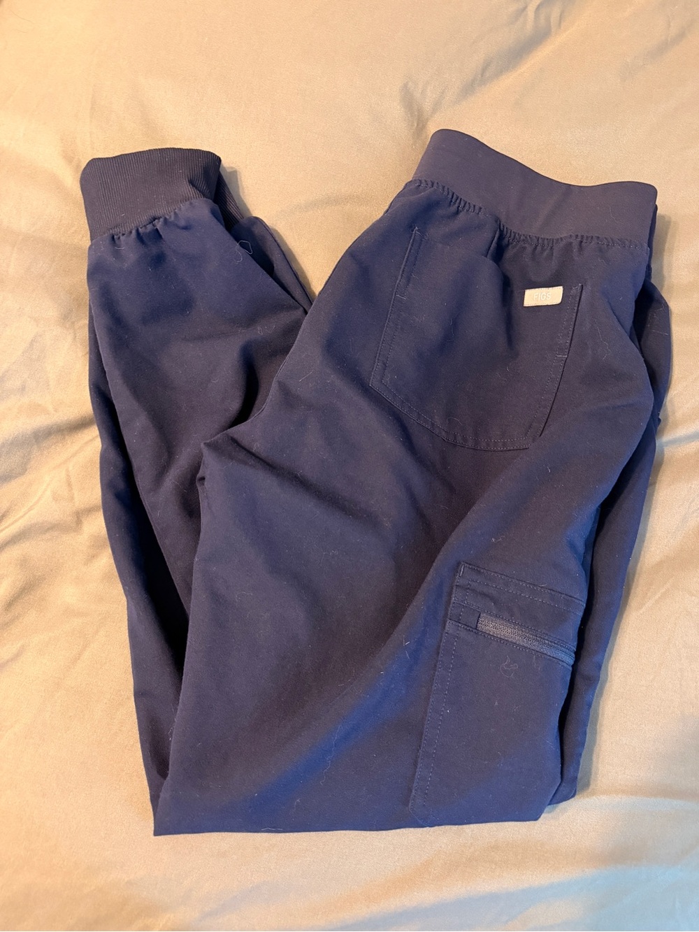 Figs Navy Blue Women's Scrub Pants Joggers
